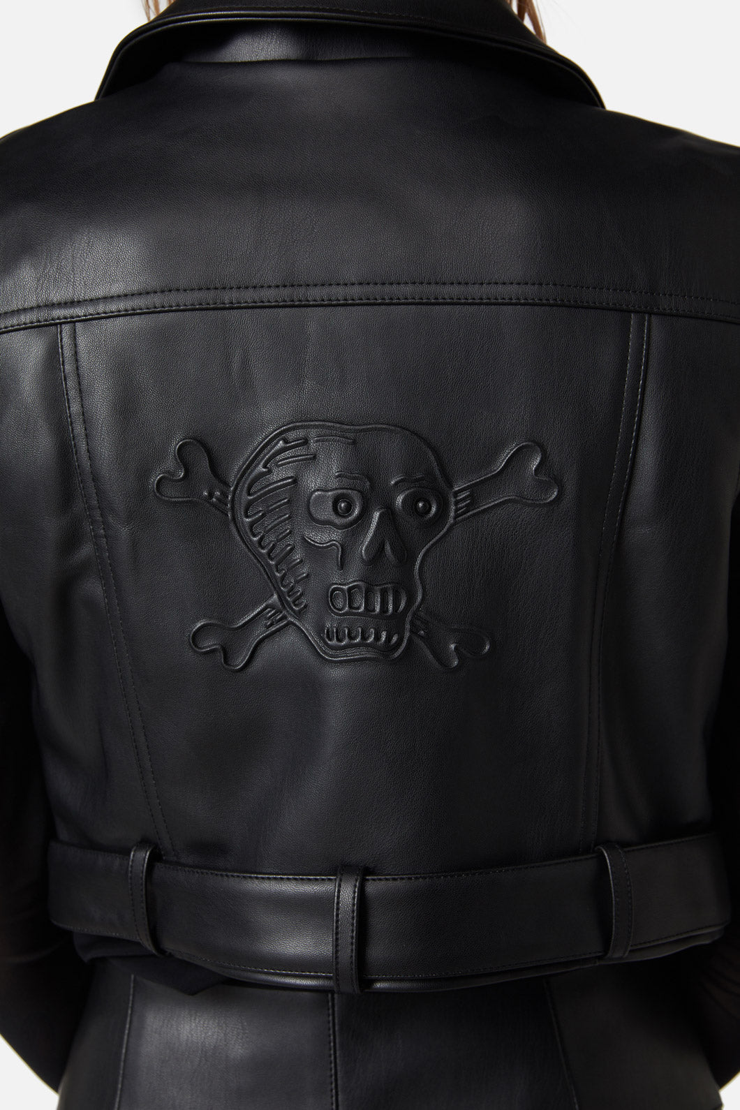 Dangerfield - Ornate Metal Pu Vest - black