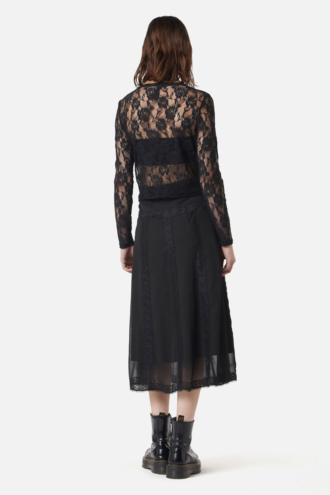 Dangerfield - The Manor Lace Top - black