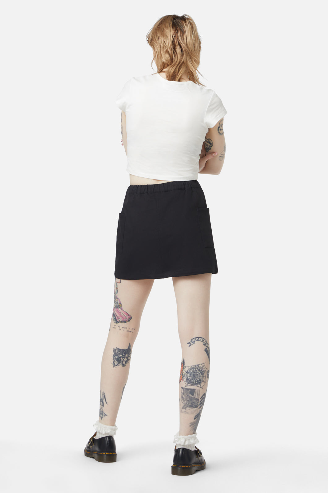 Dangerfield - Pond Cargo Skirt - black