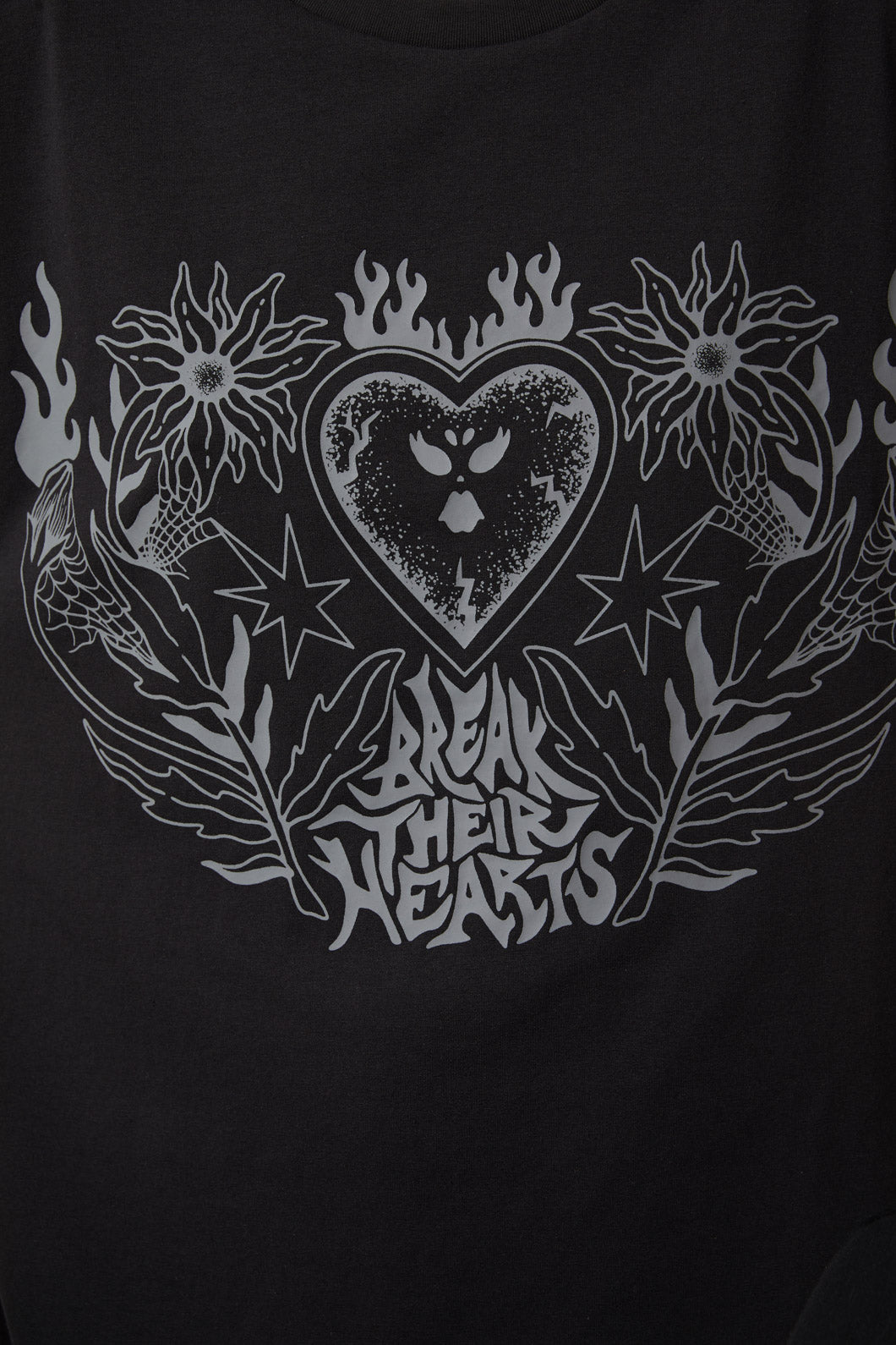 Dangerfield - Break Their Hearts Distressed Tee - black