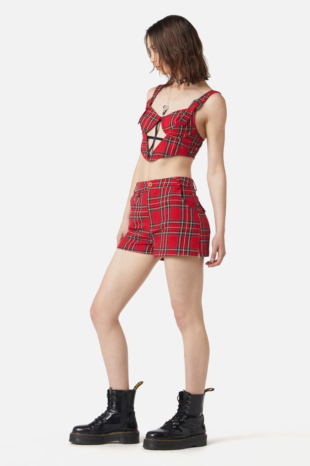 Dangerfield - Blood Moon Corset - red