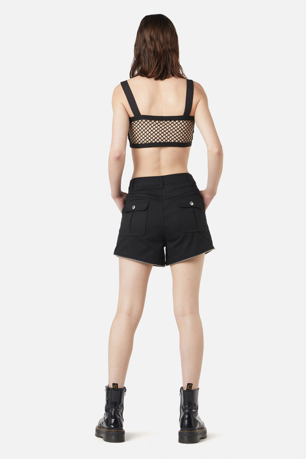Dangerfield - Industrial Hybrid Mesh Crop Tank - black
