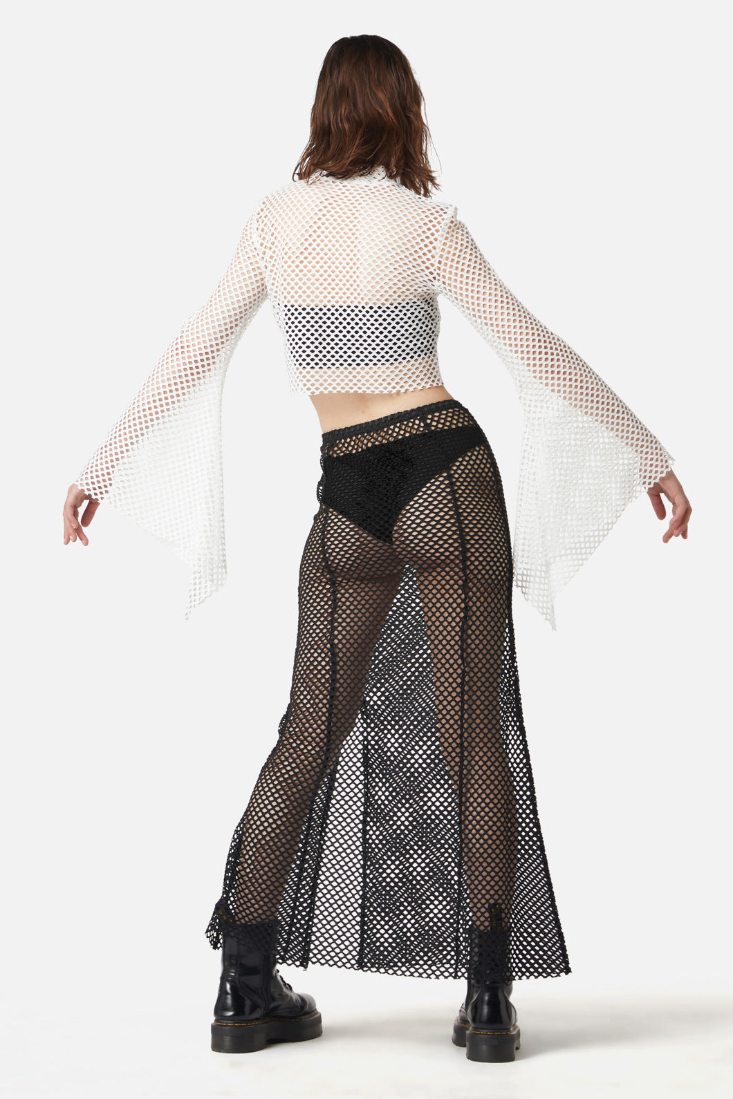 Dangerfield - Industrial Hybrid Mesh Top - white