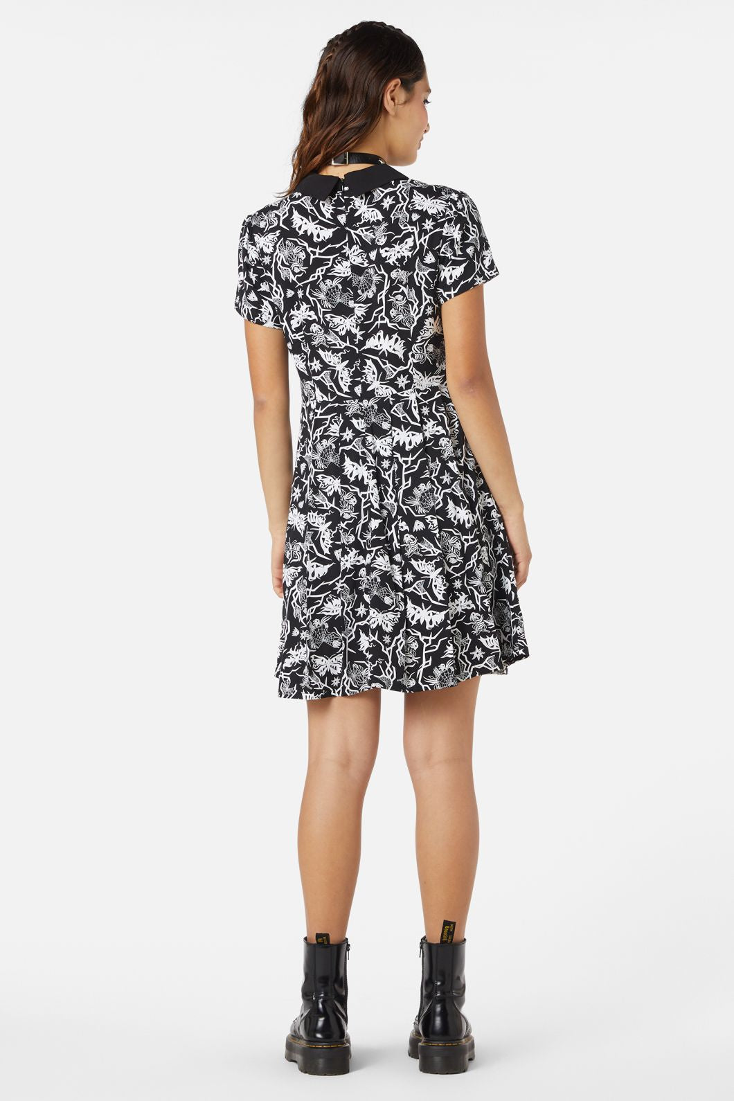 Dangerfield - To The Butterflies Mini Dress - black