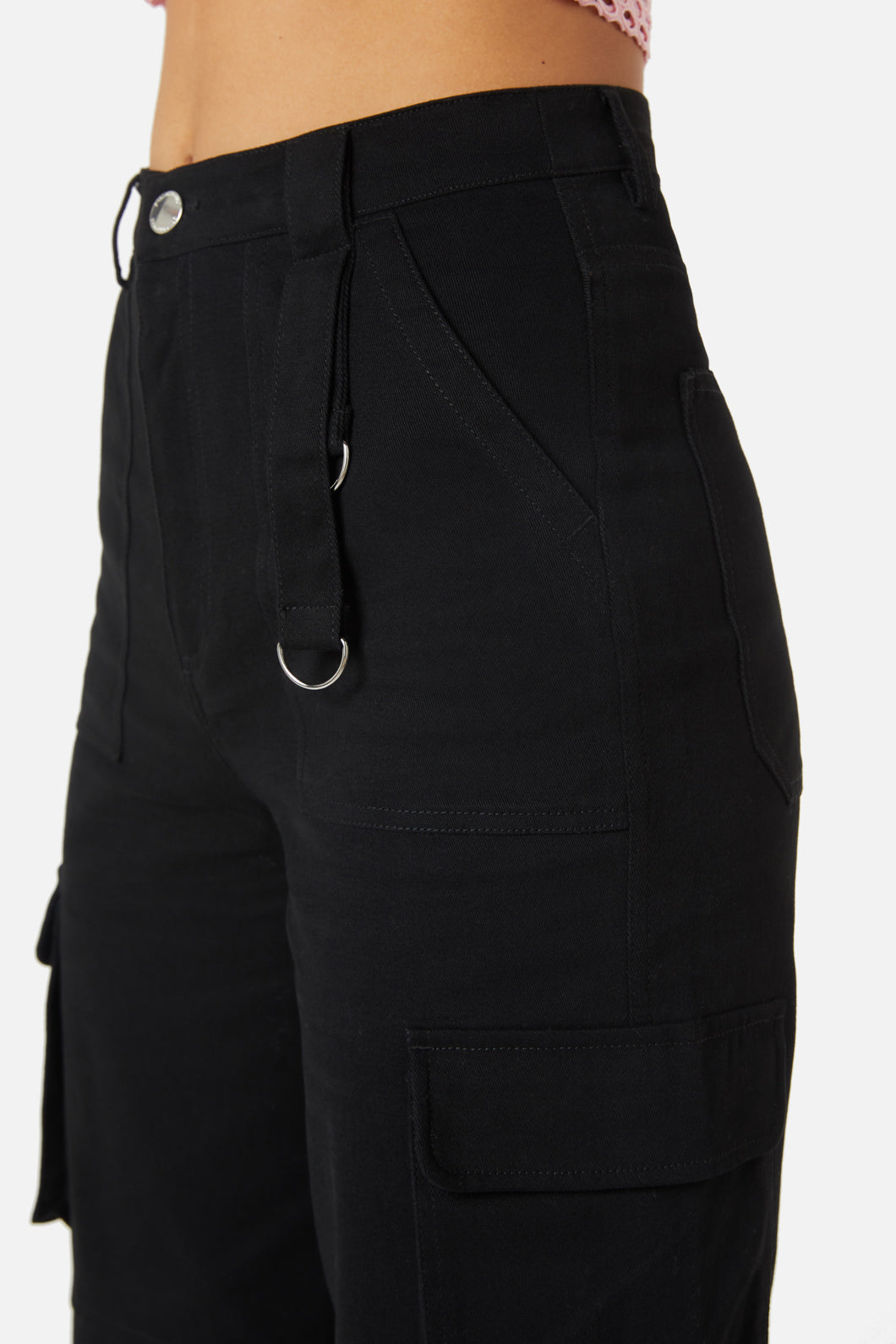 Dangerfield - Jagger Cargo Pants - black