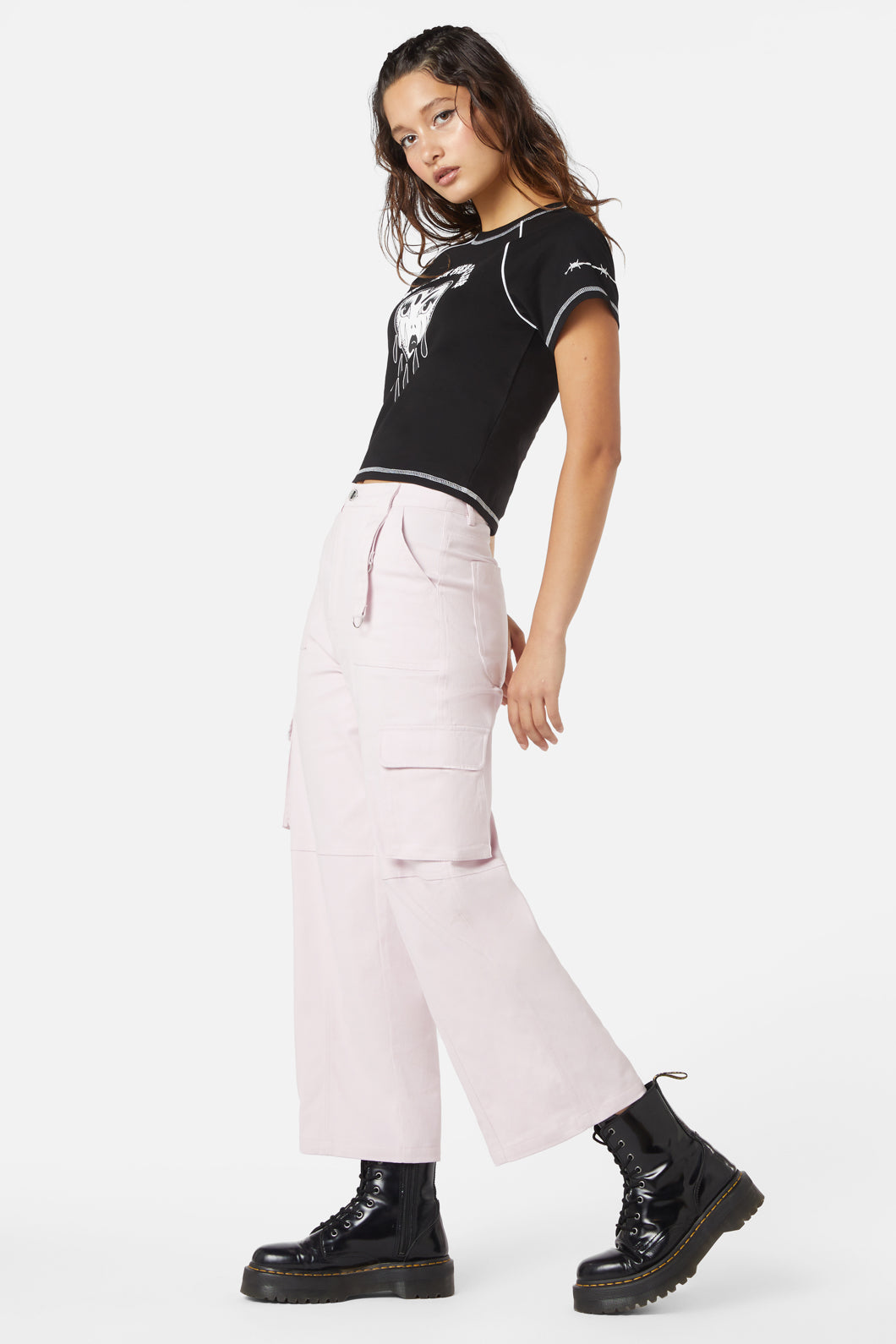 Dangerfield - Jagger Cargo Pants - pink