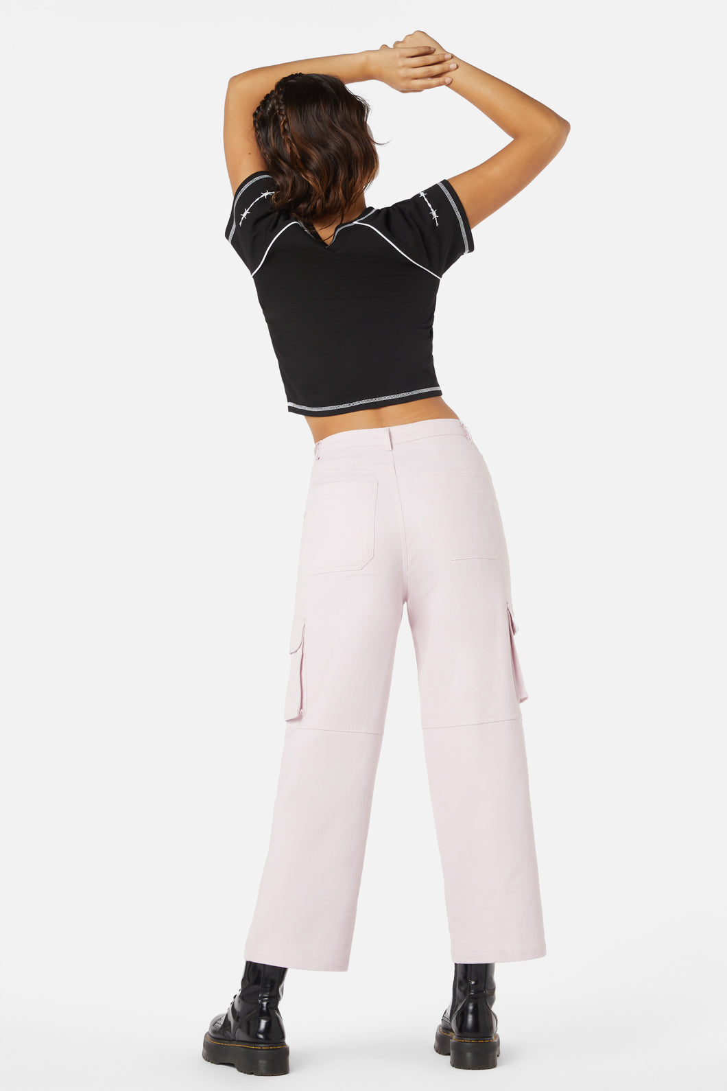 Dangerfield - Jagger Cargo Pants - pink