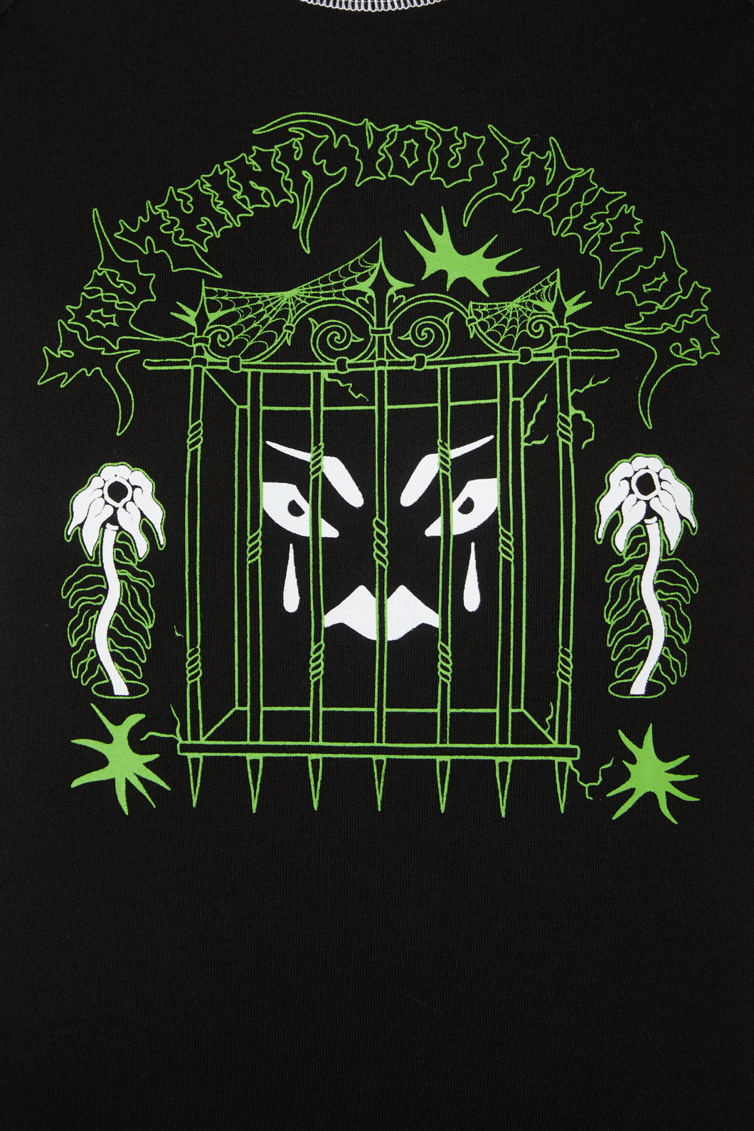 Dangerfield - You Think You Will Die Raglan Tee - black