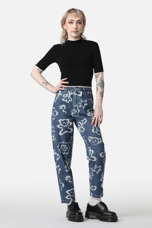 Dangerfield - Ammabelle Knit Bow Top - black