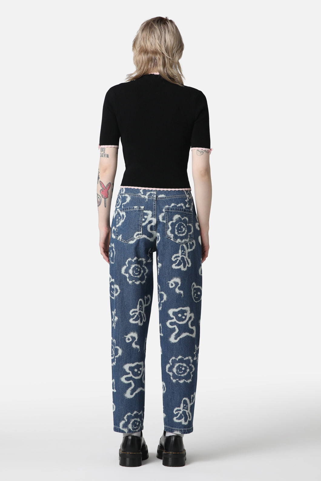 Dangerfield - Ammabelle Knit Bow Top - black