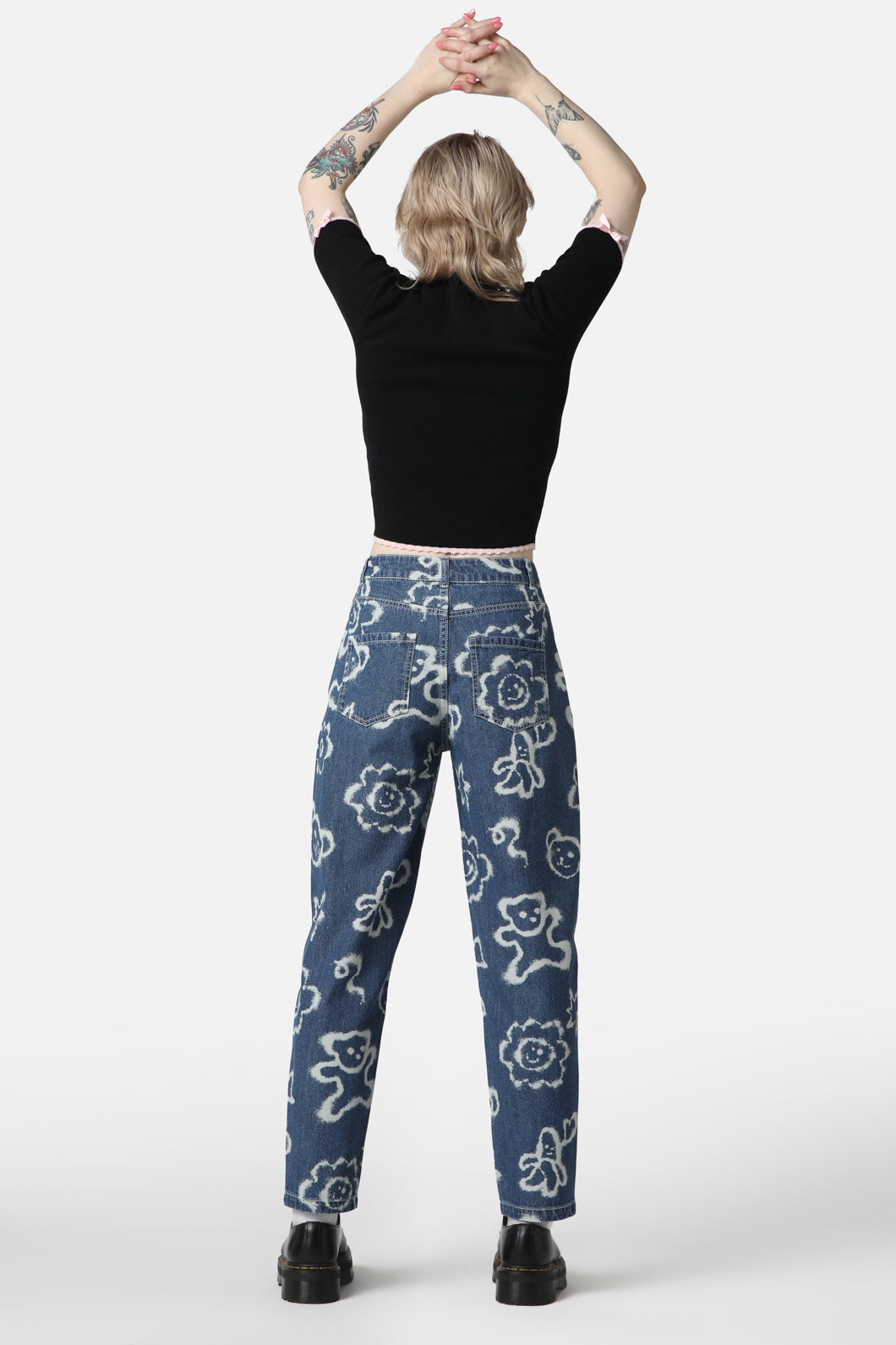 Dangerfield - White Out Denim Jeans - denim-blue