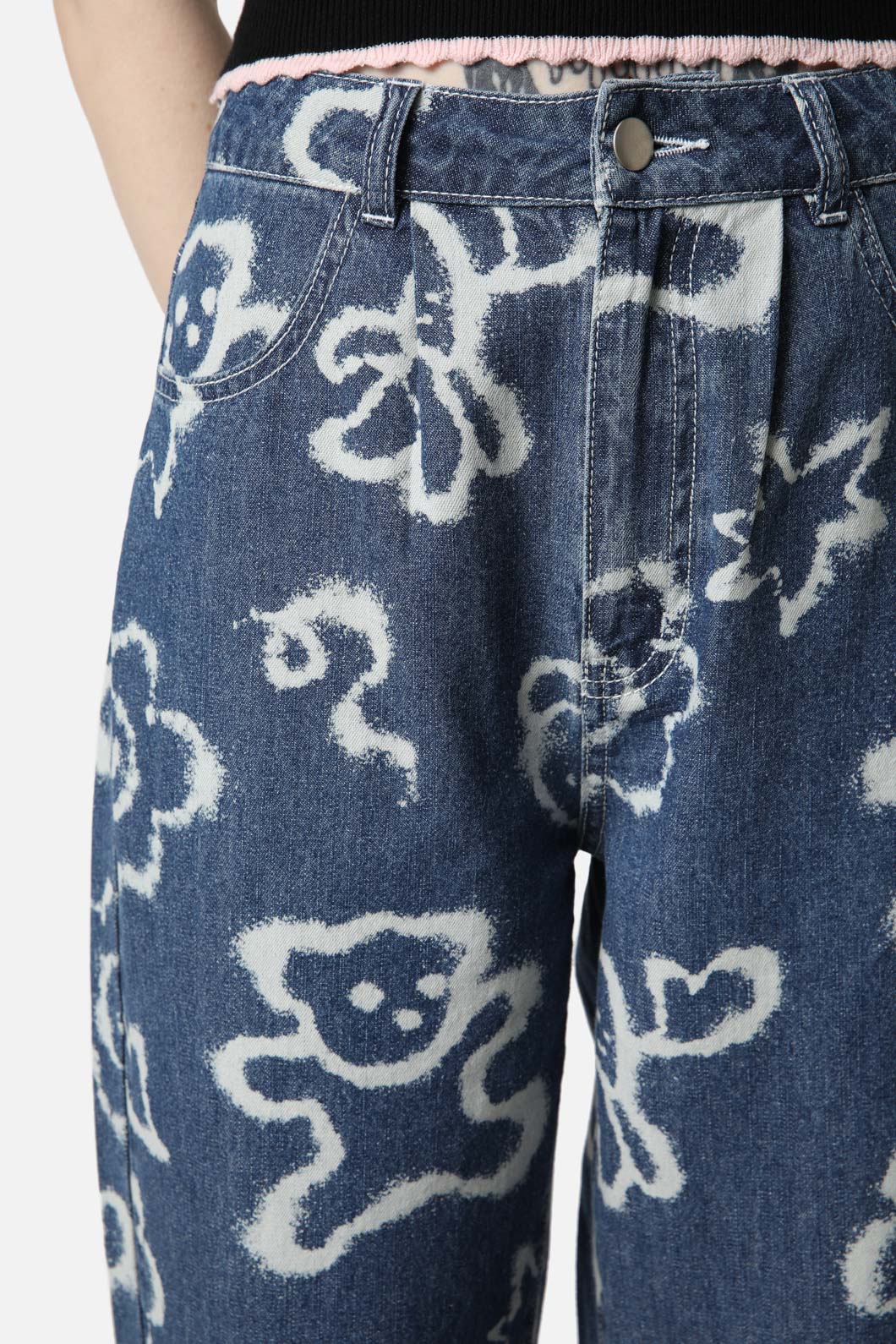 Dangerfield - White Out Denim Jeans - denim-blue