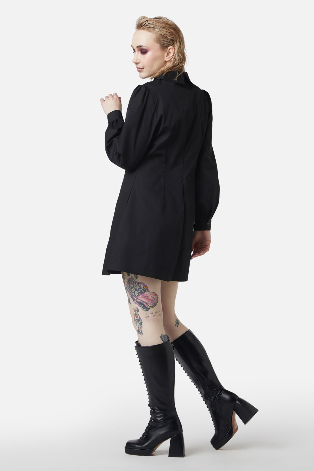 Dangerfield - Ammabelles Collar Dress - black