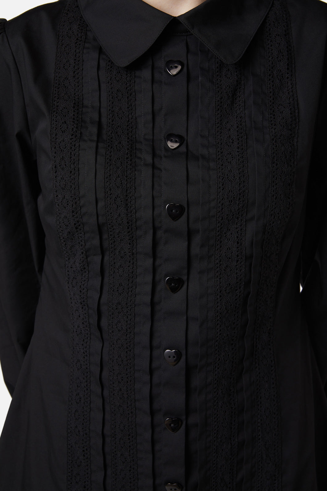 Dangerfield - Ammabelles Collar Dress - black