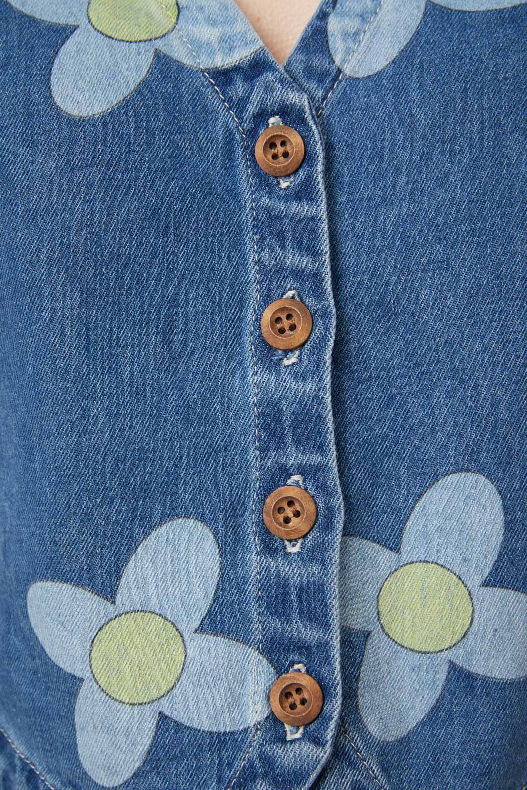 Dangerfield - Daisy Do Vest - blue