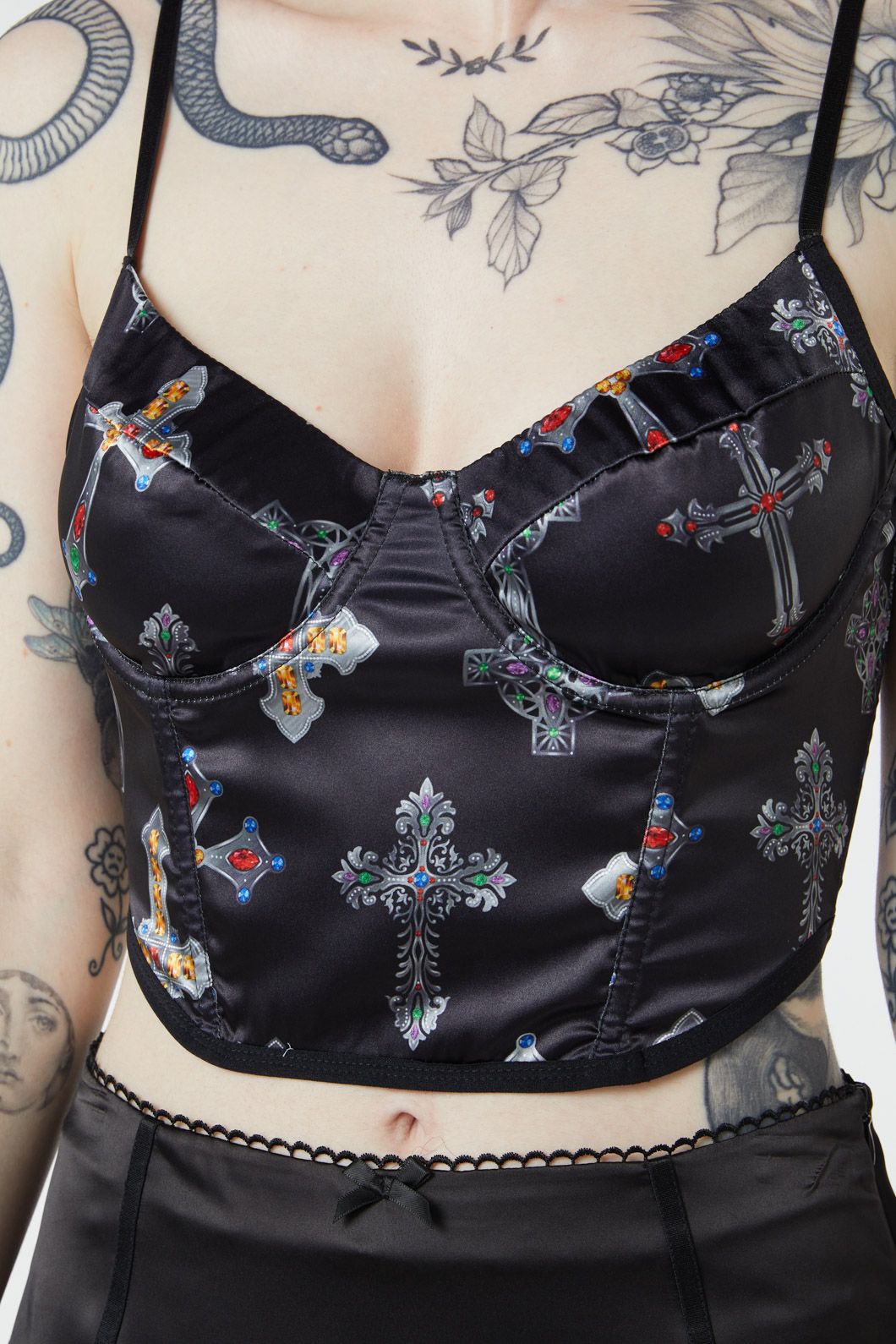 Dangerfield - Hope Had Died Corset - black