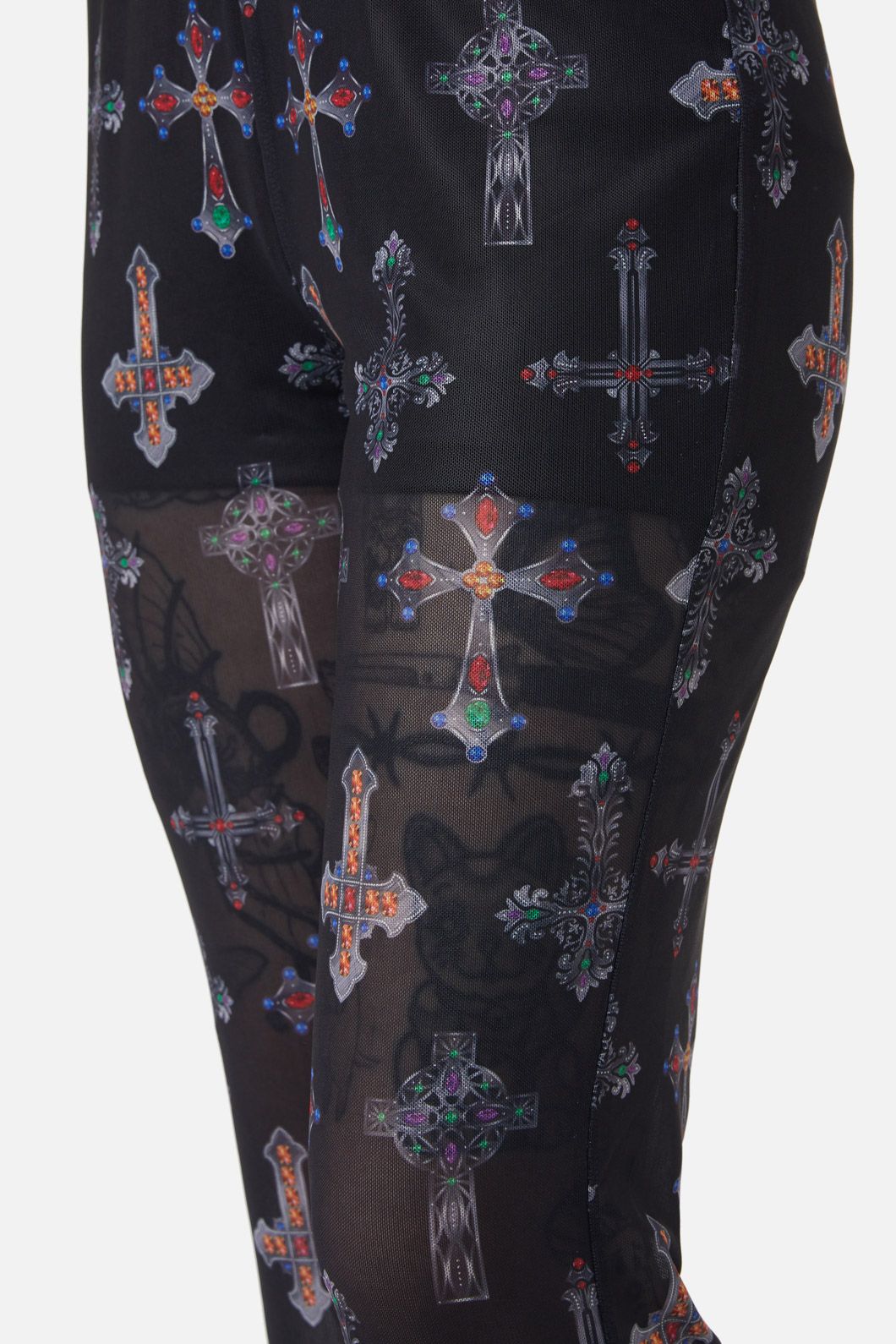 Dangerfield - Hope Had Died Mesh Pants - black