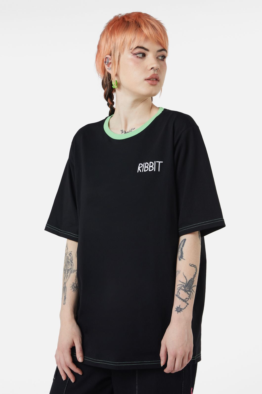 Dangerfield - Kewties OS Froggo Tee - black