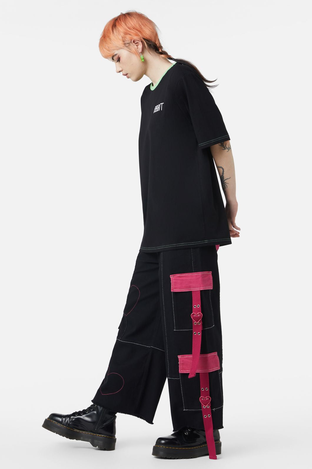 Dangerfield - Kewties OS Froggo Tee - black