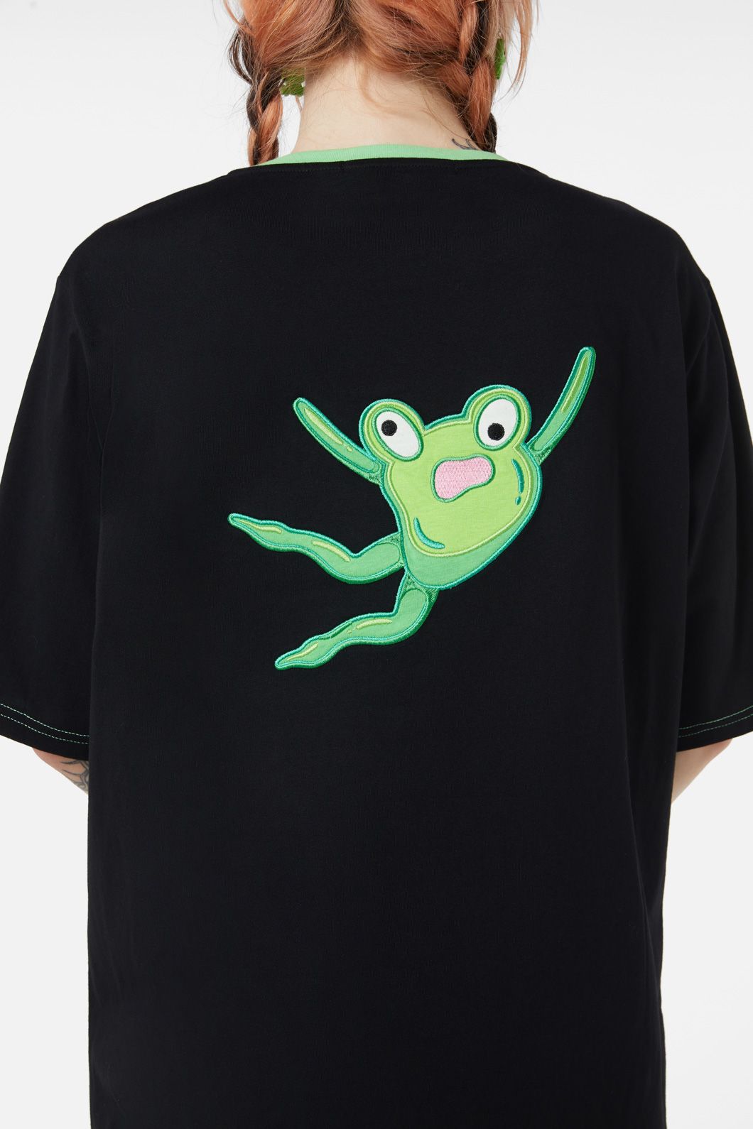 Dangerfield - Kewties OS Froggo Tee - black