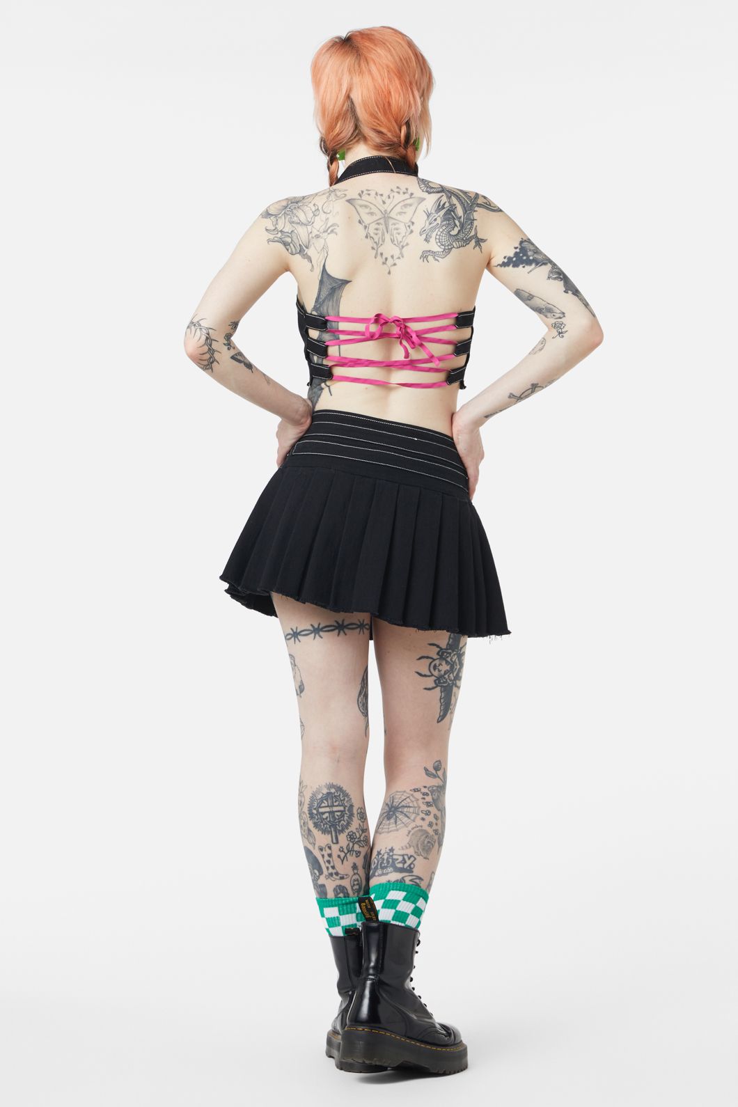 Dangerfield - Kewties Heart Corset - black