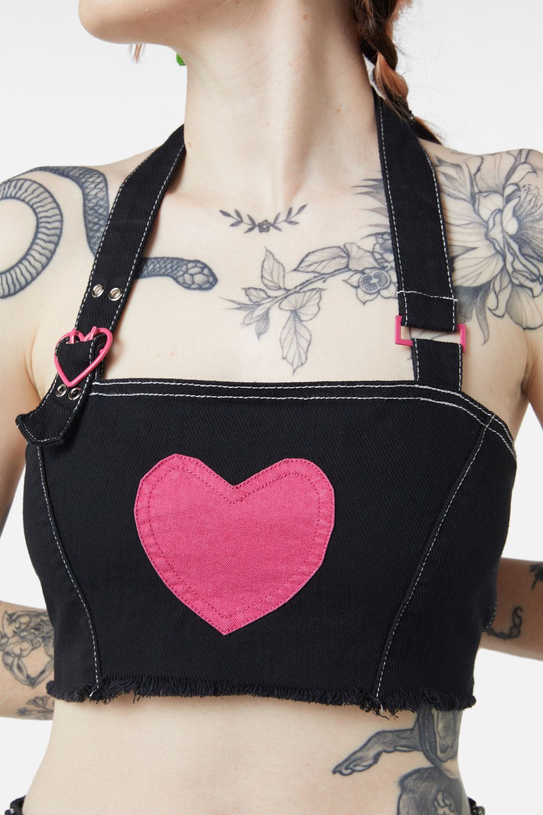 Dangerfield - Kewties Heart Corset - black