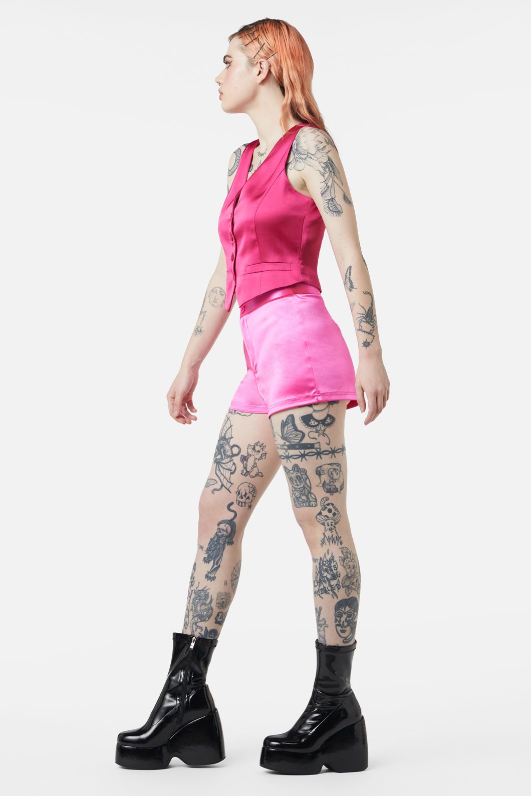 Dangerfield - Call Me Vest - raspberry