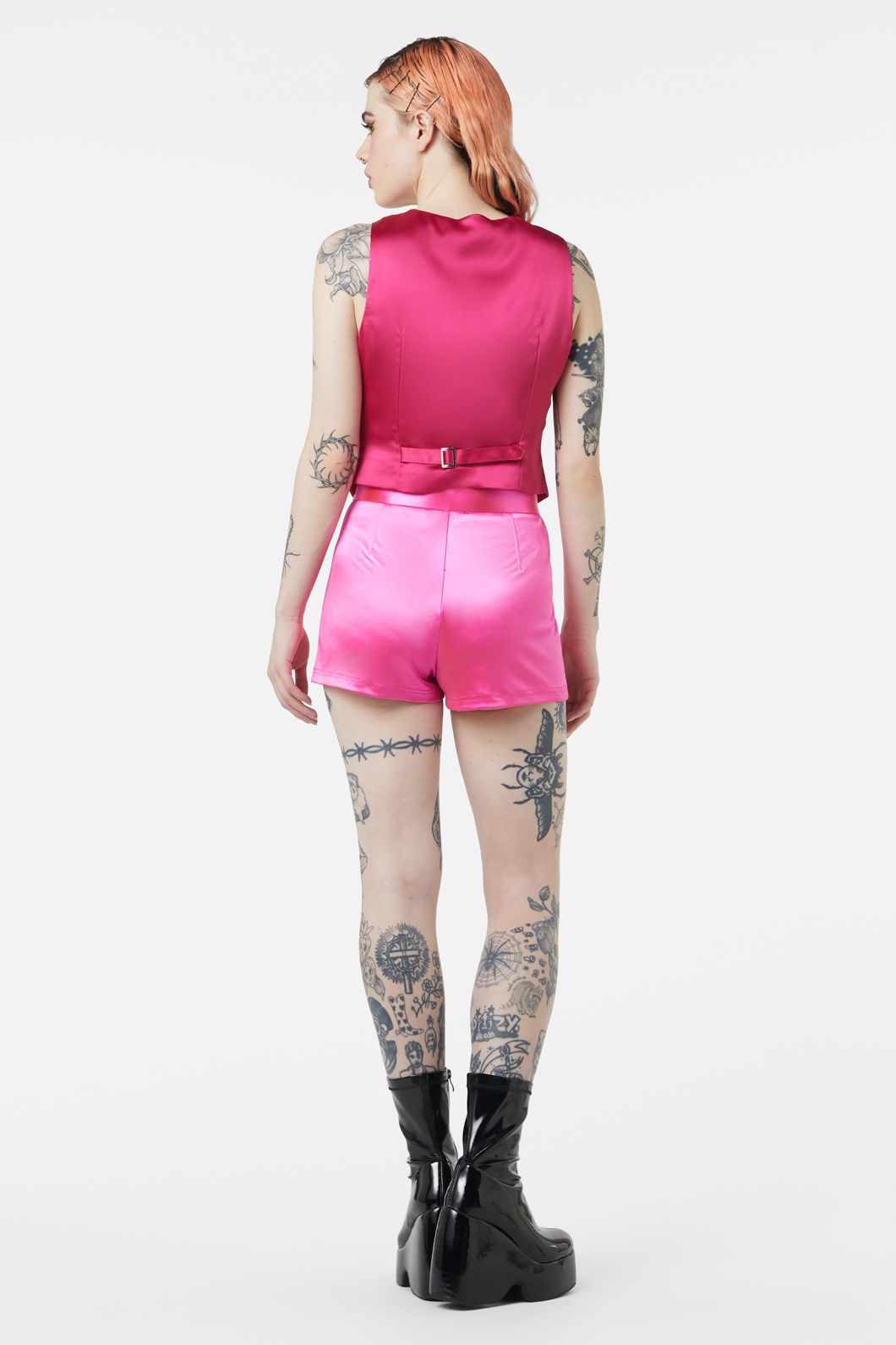 Dangerfield - Call Me Vest - raspberry