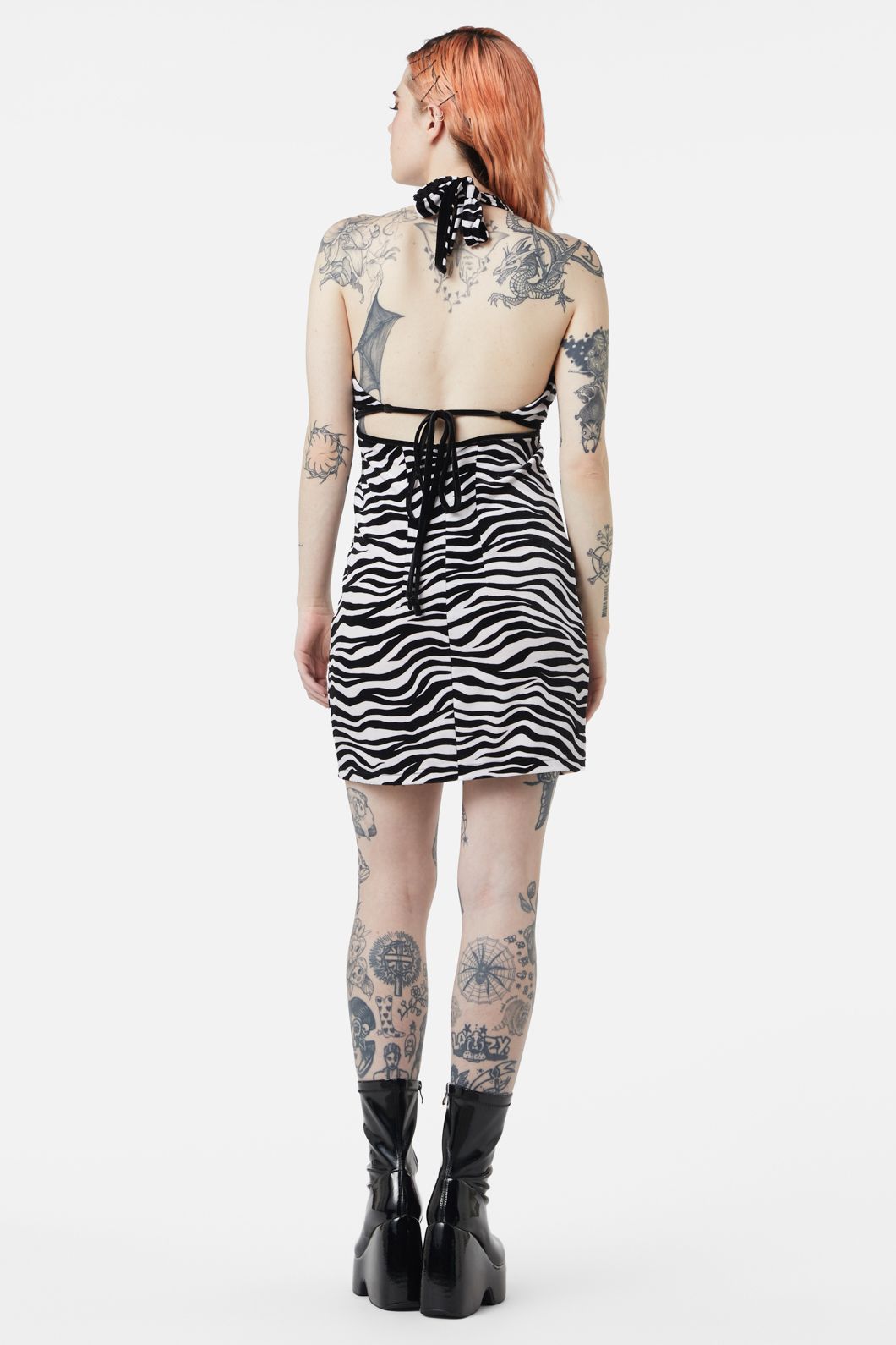 Dangerfield - Debbie Dress - black-white