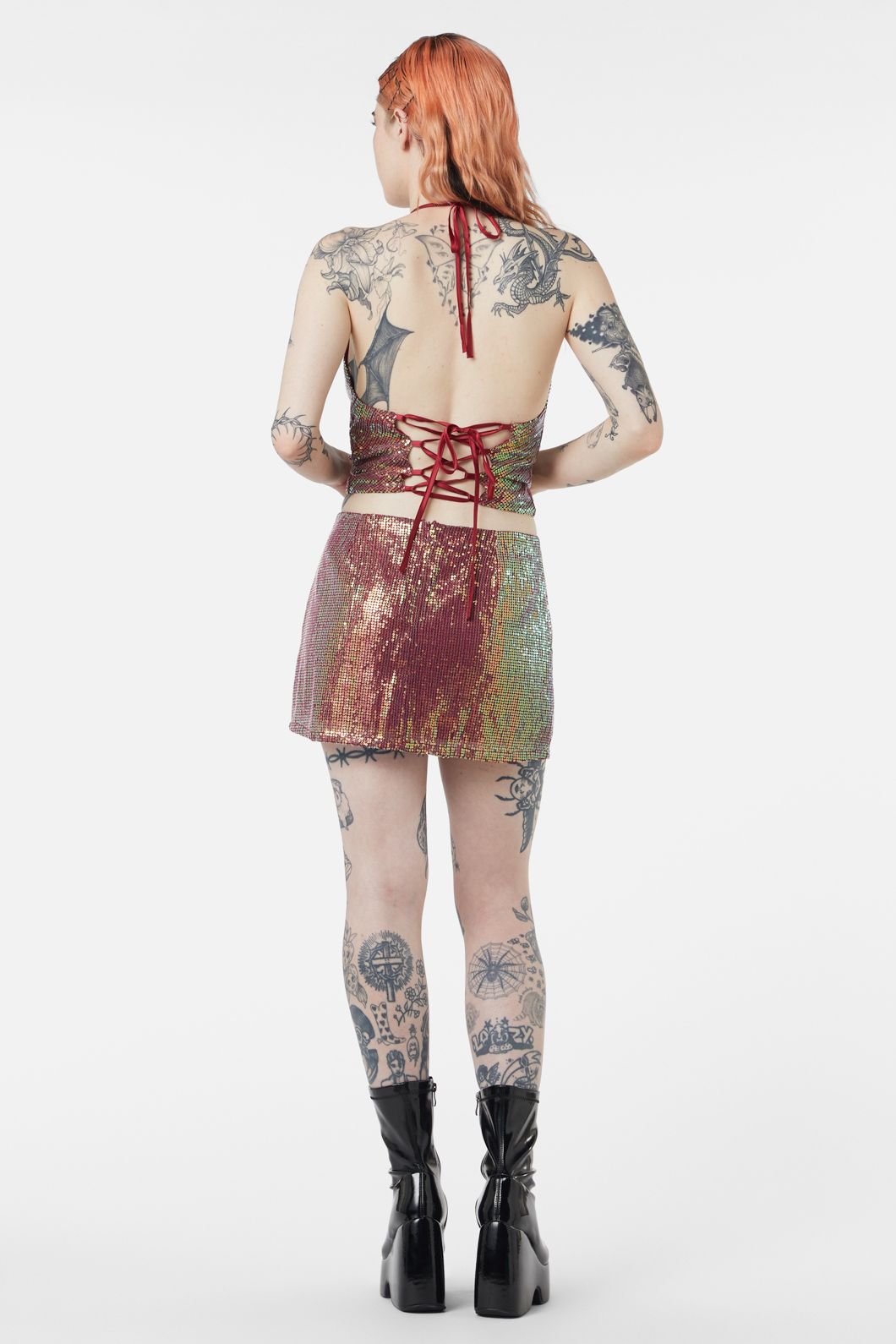 Dangerfield - Gloria Skirt - raspberry