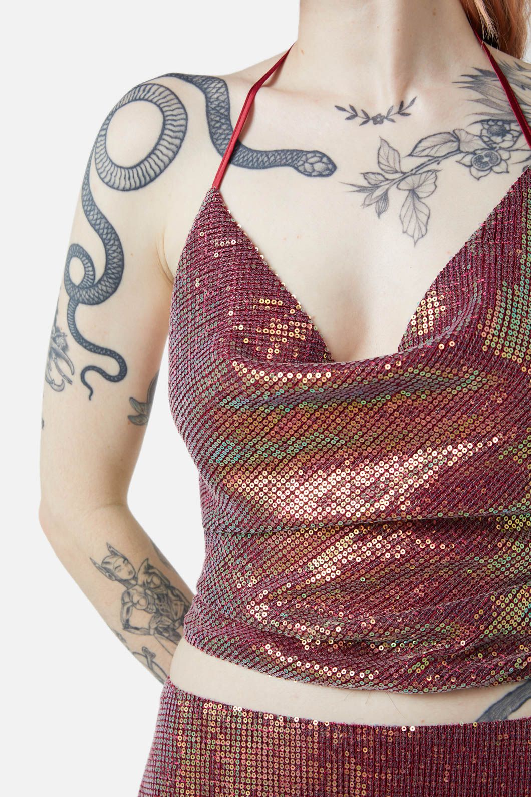 Dangerfield - Gloria Top - raspberry