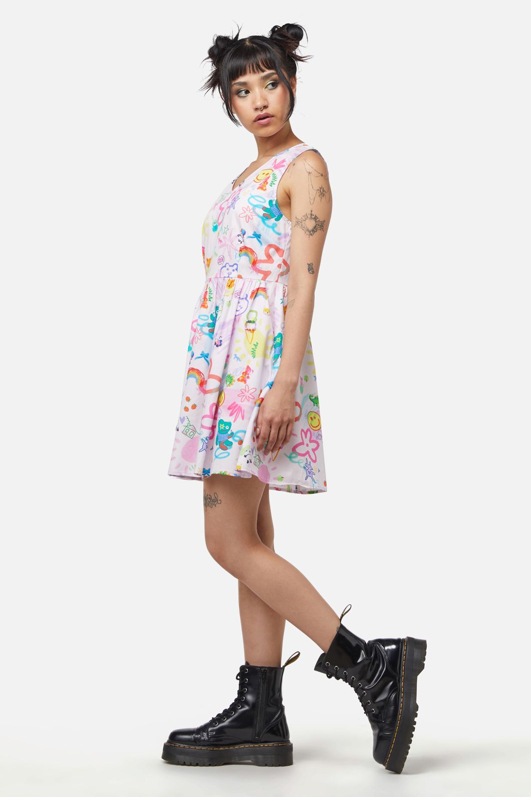 Dangerfield - Zero Concentration Mini Dress - pink