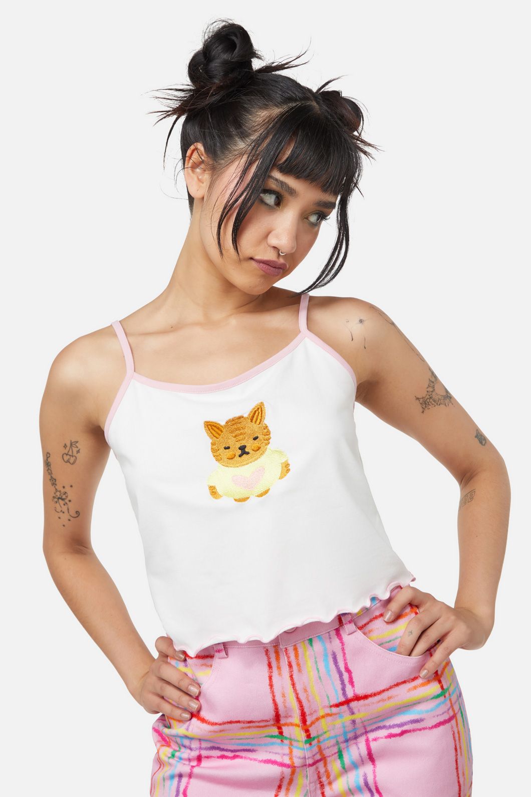 Dangerfield - Hottest B Kewtie Singlet - white
