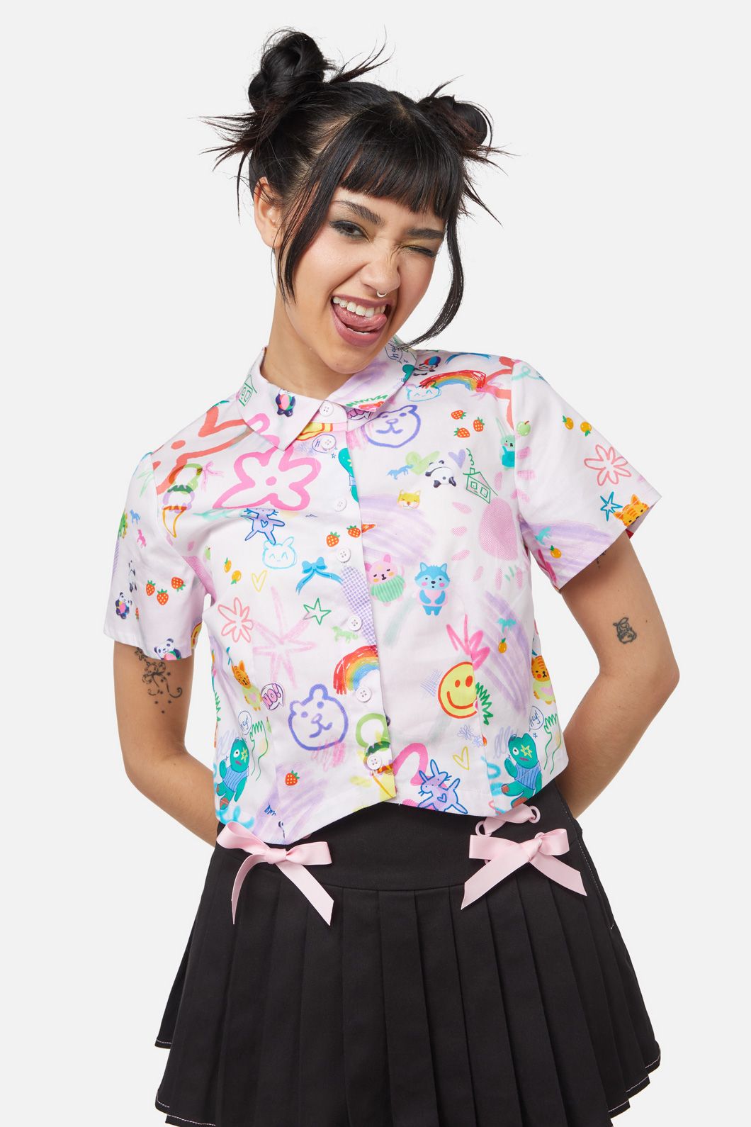 Dangerfield - Zero Concentration Shirt - multi