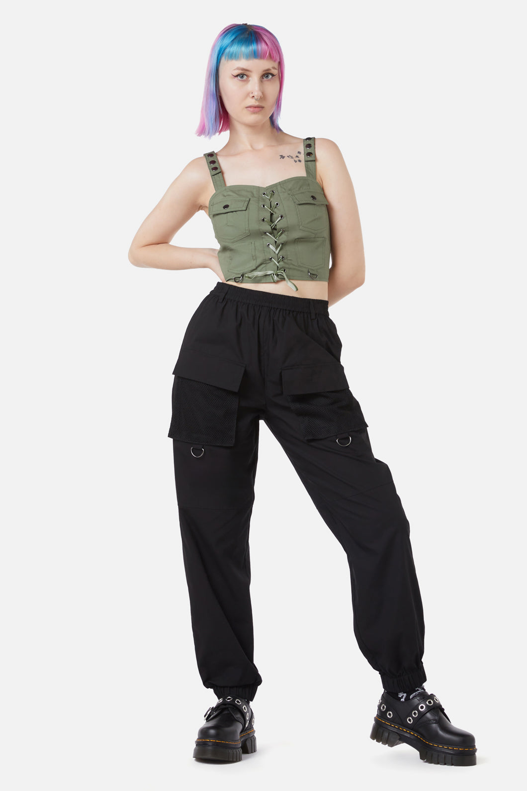 Dangerfield - Field Work Cargo Pant - black