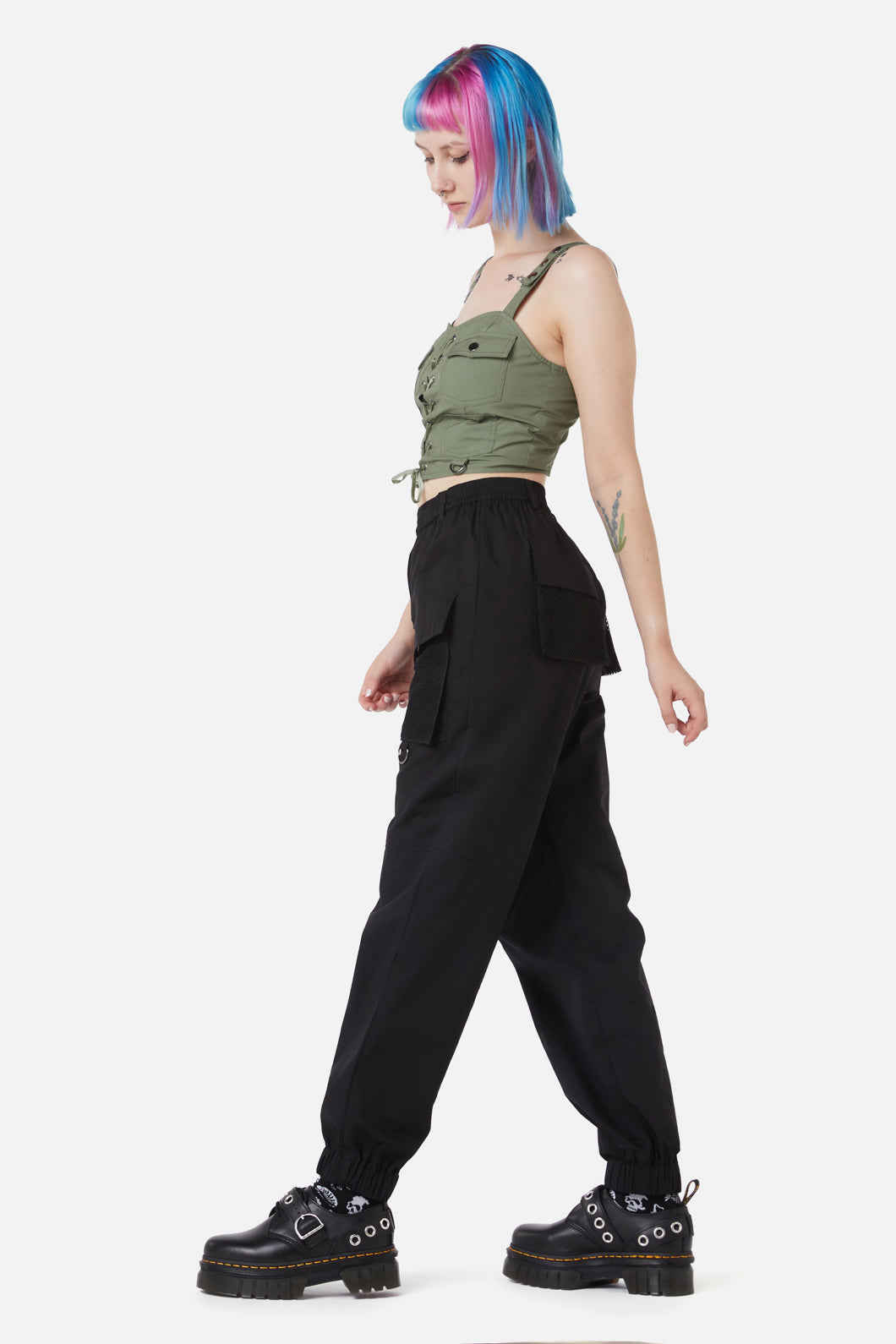 Dangerfield - Field Work Cargo Pant - black