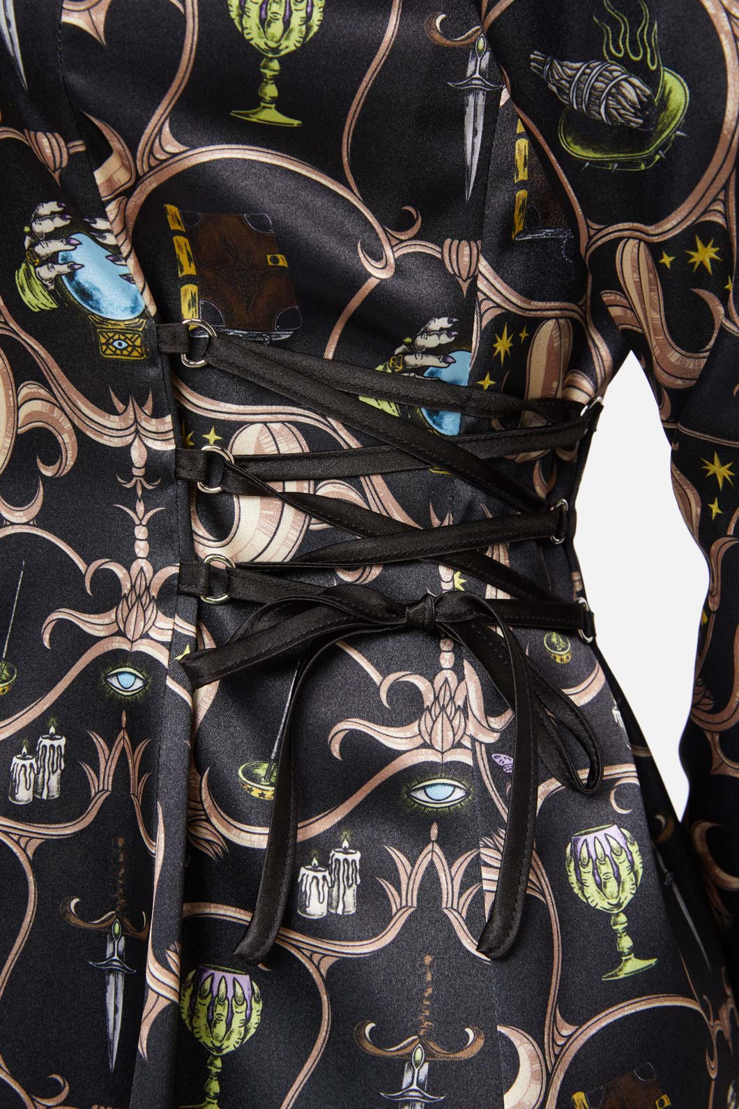 Dangerfield - Ceremonial Printed Shirt Dress - multi