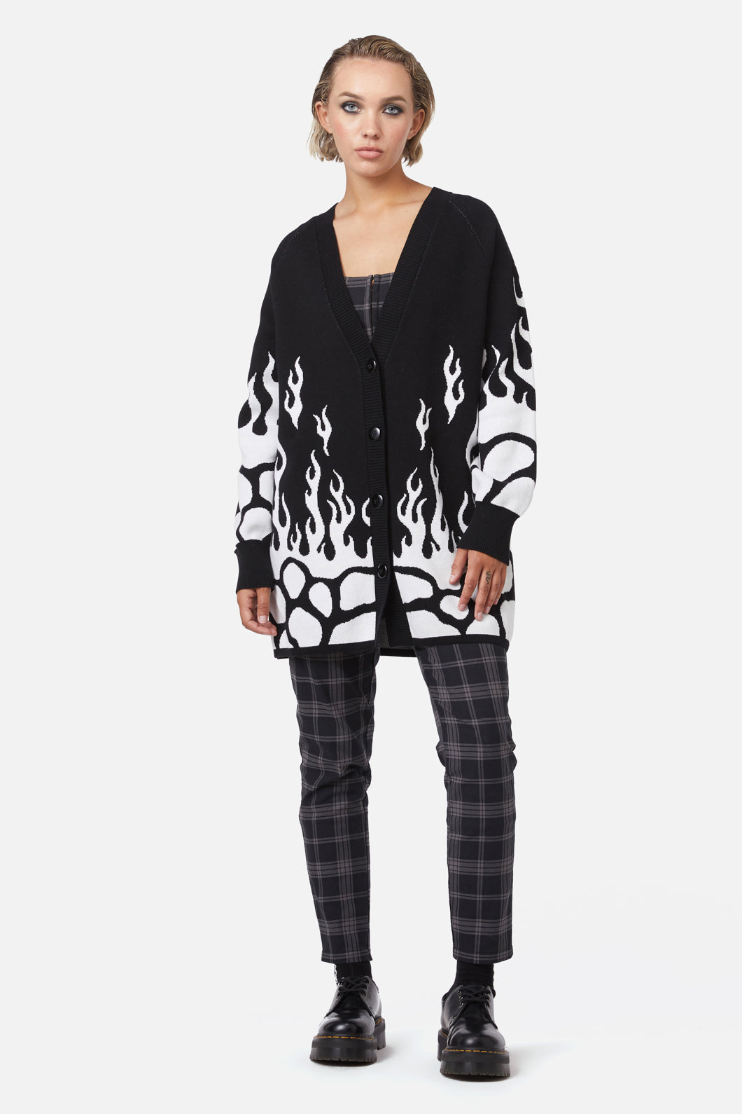 Dangerfield - Dark Tarot Cardigan - black