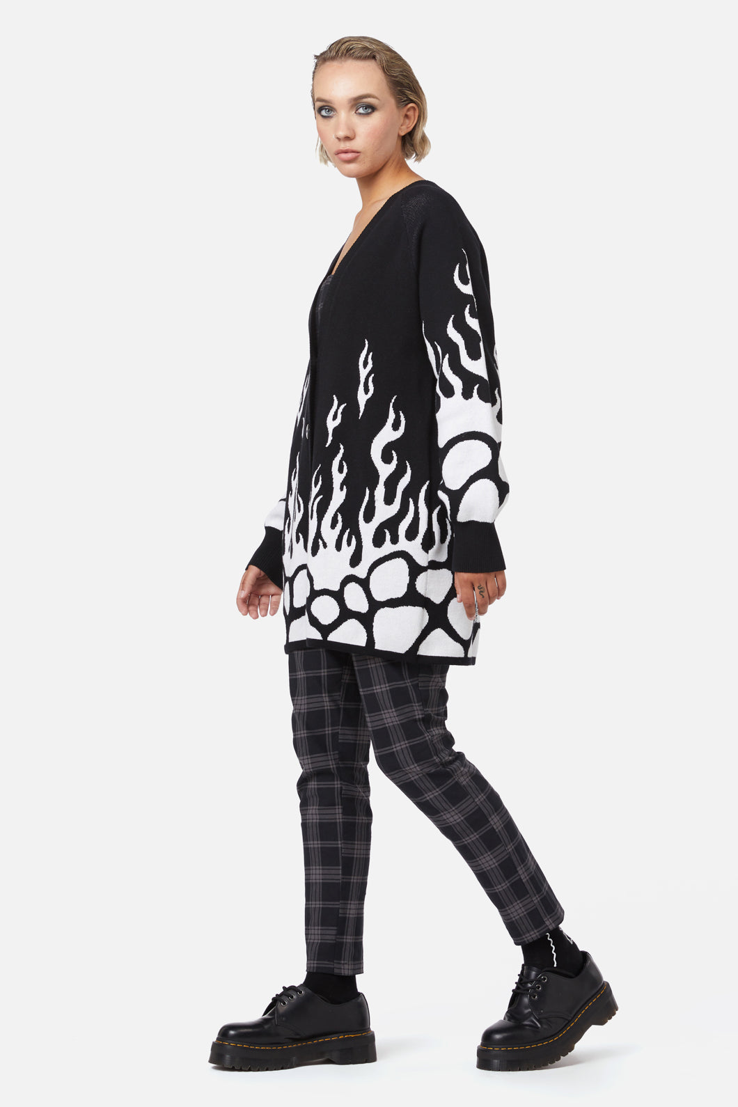 Dangerfield - Dark Tarot Cardigan - black