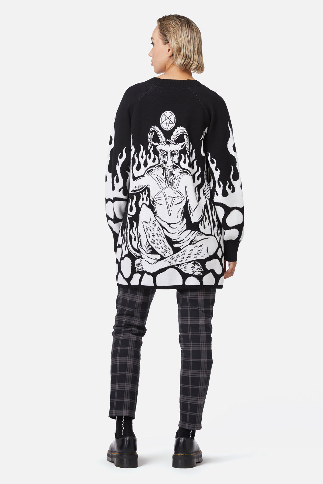 Dangerfield - Dark Tarot Cardigan - black
