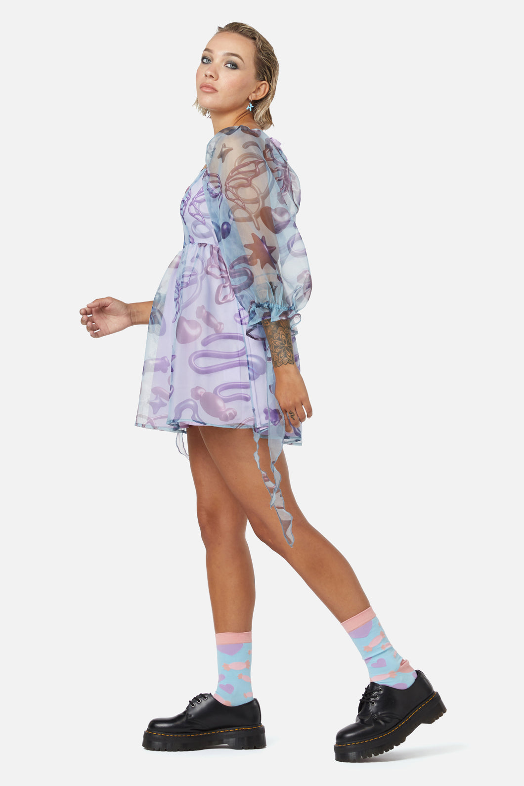 Dangerfield - Abyss Puffy Dress - multi