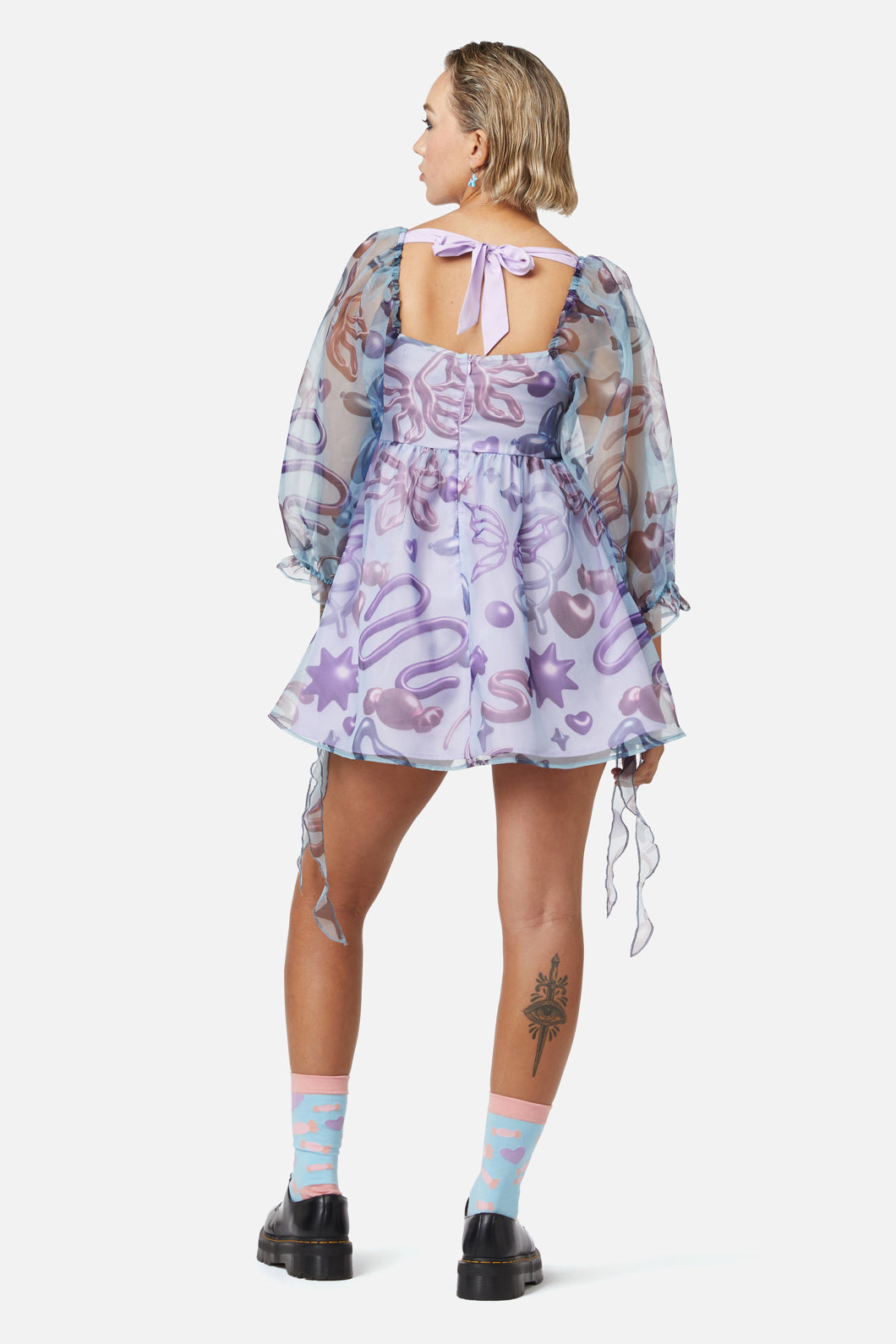 Dangerfield - Abyss Puffy Dress - multi