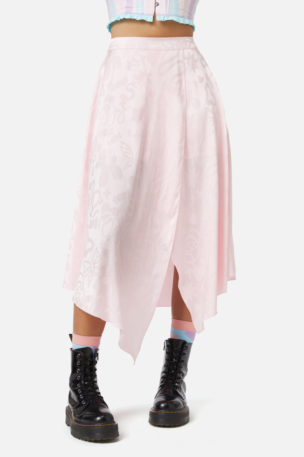 Dangerfield - Follow The Illusion Skirt - pink