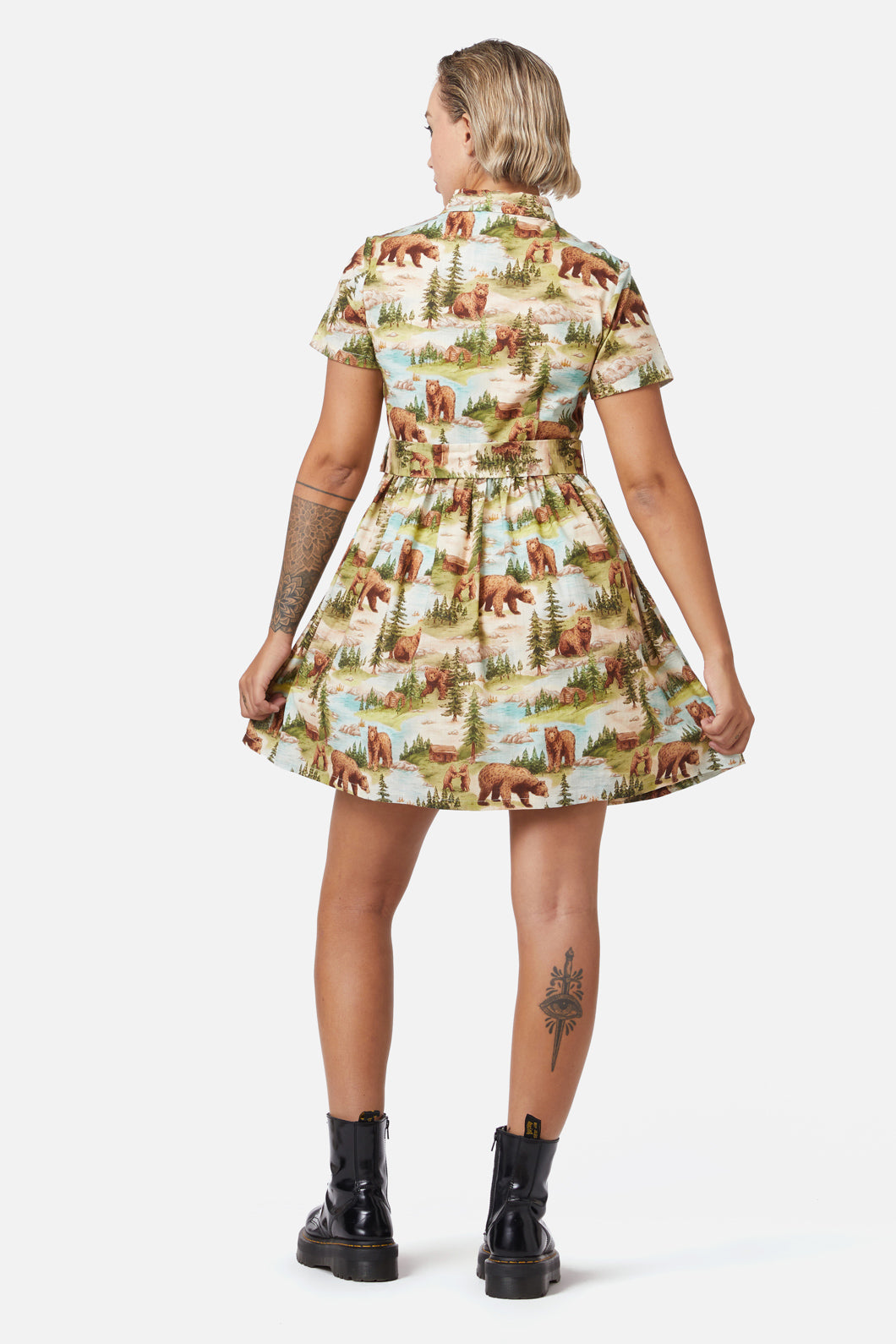 Dangerfield - Beary Cute Dress - multi