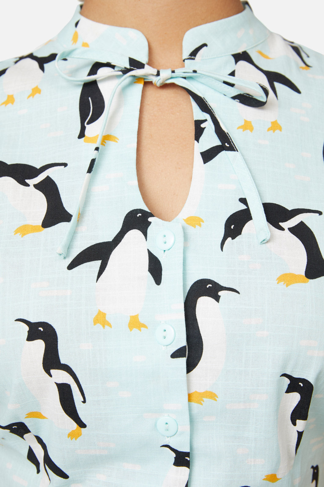 Dangerfield - Penguin Blouse - blue