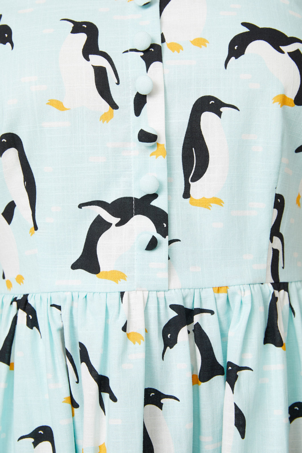 Dangerfield - Penguin Dress - blue