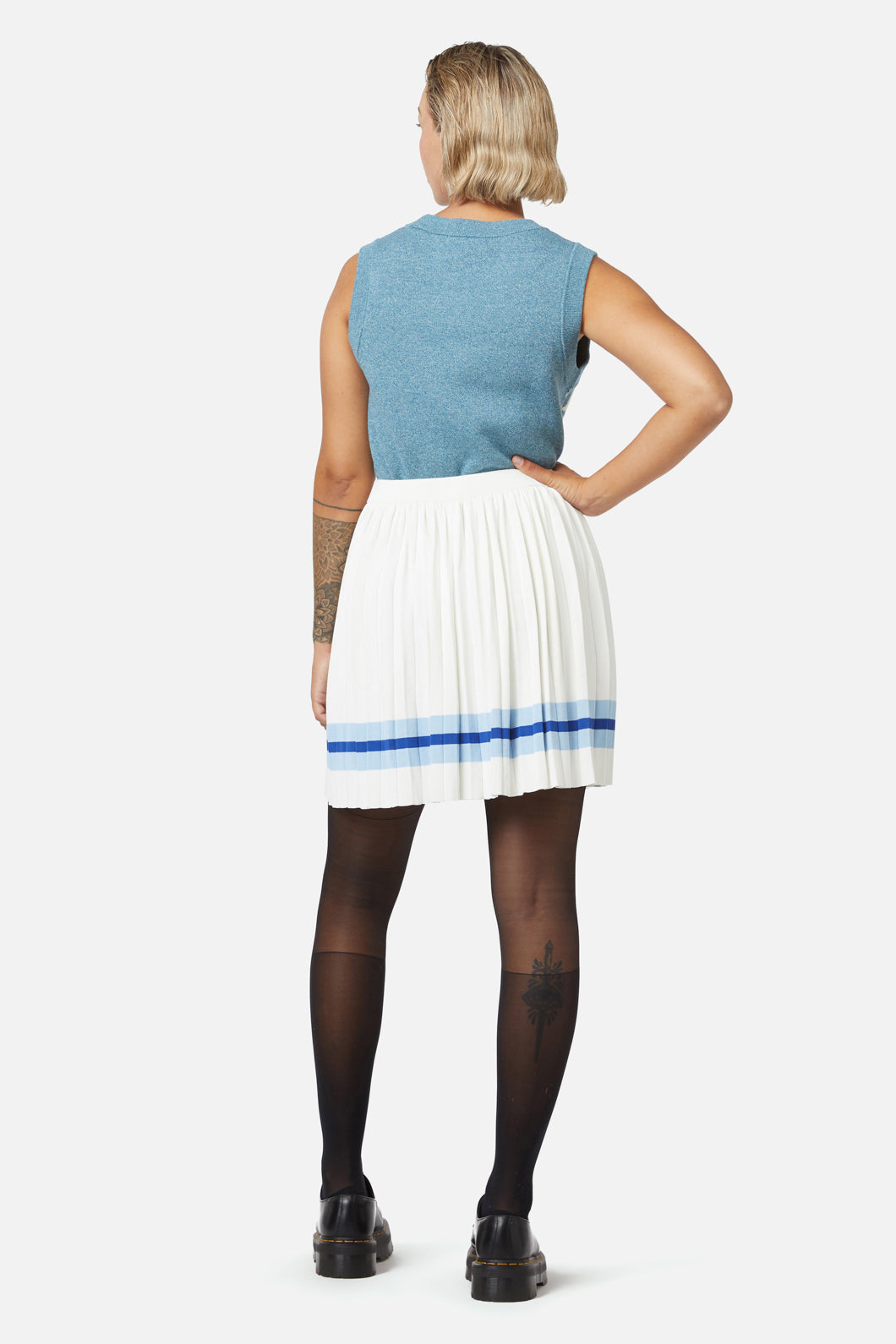 Dangerfield - Snow Fun Skirt - vintage-white