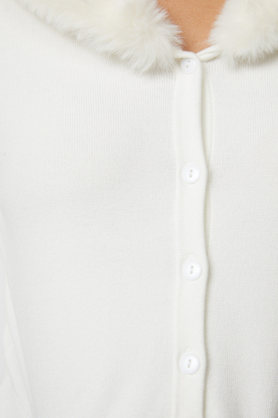Dangerfield - Audrey Cardigan - vintage-white