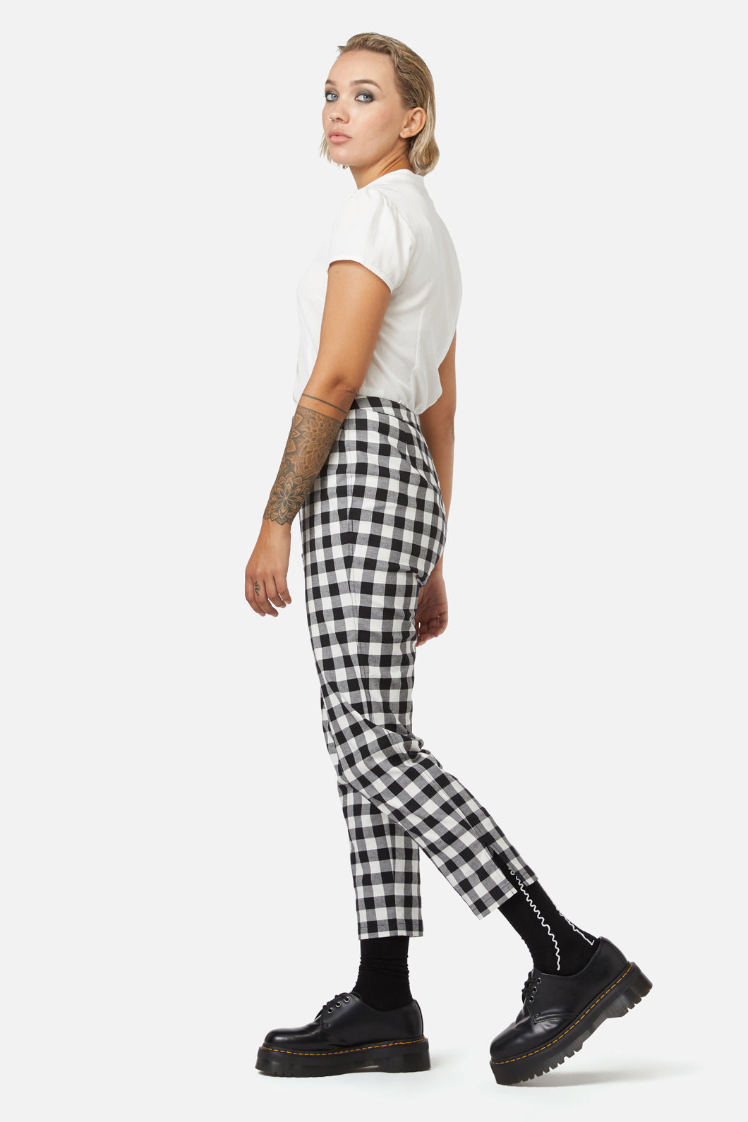 Dangerfield - Flo Pant - black-cream