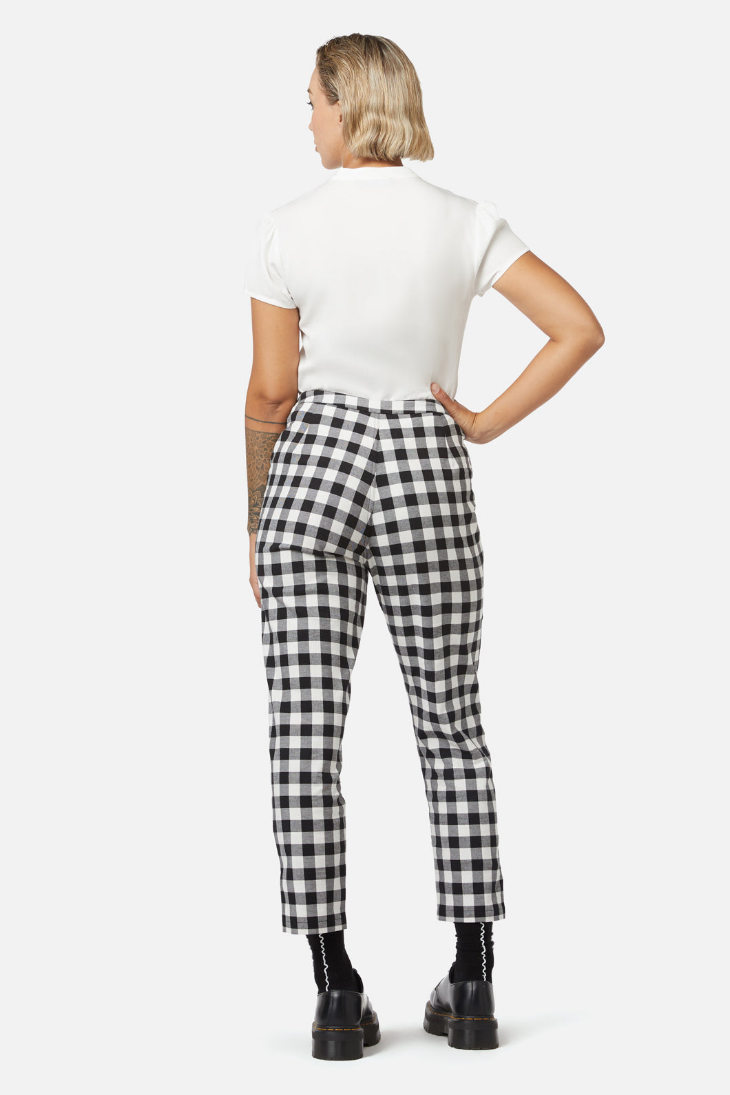 Dangerfield - Flo Pant - black-cream